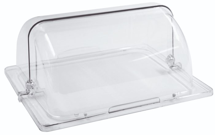ΚΑΠΑΚΙ PC ROLL TOP GN 1/2 33X28CM ΔΙΑΦΑΝΕΣ