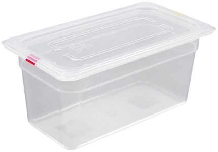 ΔΟΧΕΙΟ ΦΑΓΗΤΟΥ ΑΕΡΟΣΤΕΓΕΣ PP GN 1/4 ΒΑΘΟΣ 15CM 4