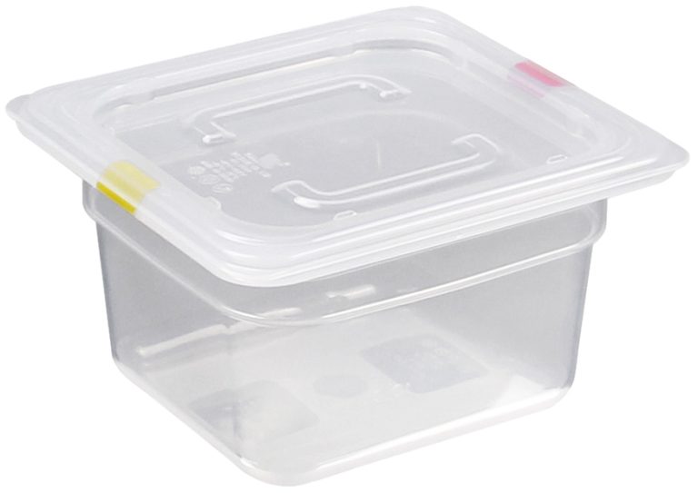 ΔΟΧΕΙΟ ΦΑΓΗΤΟΥ ΑΕΡΟΣΤΕΓΕΣ PP GN 1/6 ΒΑΘΟΣ 15CM 2