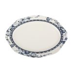 ΠΙΑΤΕΛΑ ΟΒΑΛ 36cm TIFFANY-BLUE 24324 - ORIANA FERELLI®