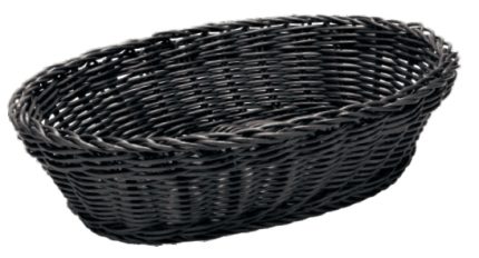 ΨΩΜΙΕΡΑ ΟΒΑΛ 25x20x8CM ΚΑΦΕ