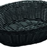 ΨΩΜΙΕΡΑ ΟΒΑΛ 25x20x8CM ΜΑΥΡΗ