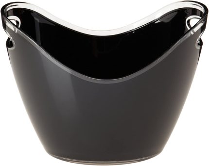 ΣΑΜΠΑΝΙΕΡΑ 27Χ21X20CM ΜΑΥΡΗ