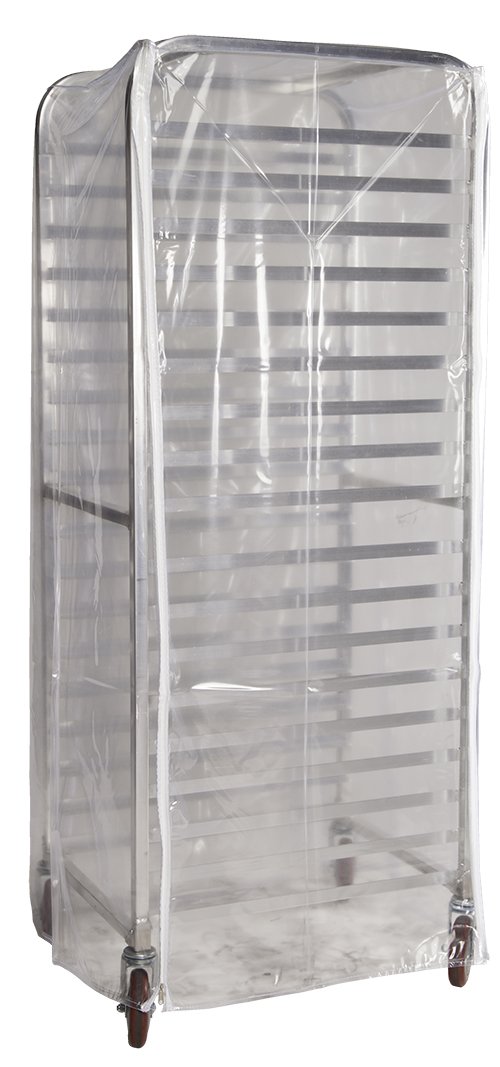 ΚΑΛΥΜΑ PVC ΓΙΑ ΤΡΟΛΕΙ GN 1/1 ΜΕ ΦΕΡΜΟΥΑΡ 173x38x55CM