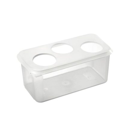 ORGANIZER ΜΠΟΥΚΑΛΙΩΝ GN 1/3 Φ75mm 3θέσεων 01472 - ARAVEN