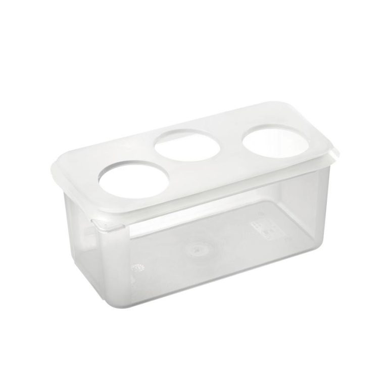 ORGANIZER ΜΠΟΥΚΑΛΙΩΝ GN 1/3 Φ75mm 3θέσεων 01472 - ARAVEN
