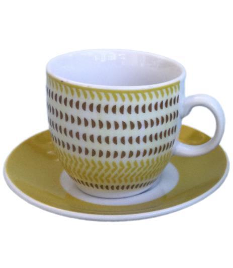 ΣΕΤ 6τεμ. ΦΛΙΤΖΑΝΙΑ ΚΑΦΕ 90cc COFFEE SENSE DG08-0219 - Max.Home®