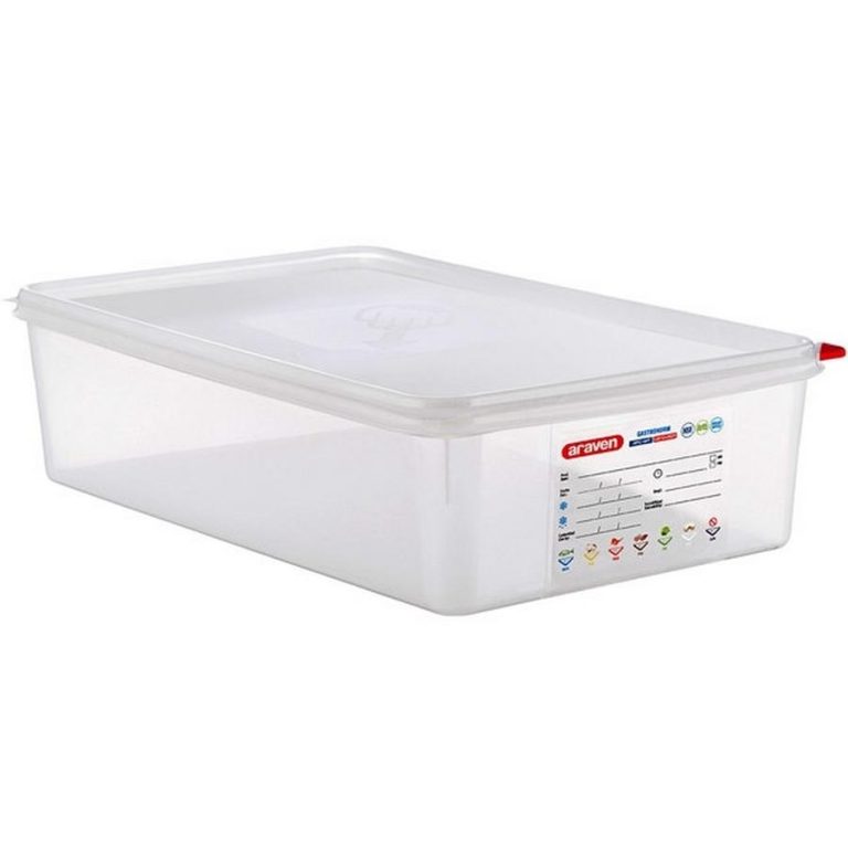 ΑΕΡΟΣΤΕΓΕΣ ΔΟΧΕΙΟ ΤΡΟΦΙΜΩΝ GN 1/4 1.8lt 265x162x65mm HERMETICOS 03026 - ARAVEN