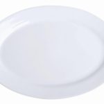 ΠΙΑΤΕΛΑ ΟΒΑΛ 35.5x24.3cm ΛΕΥΚΗ HORECA/ACCES. - ORIANA FERELLI®