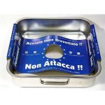 ΤΑΨΙ ΤΕΤΡΑΓΩΝΟ 32x32 11164 18/10 PATENTED - STEEL PAN