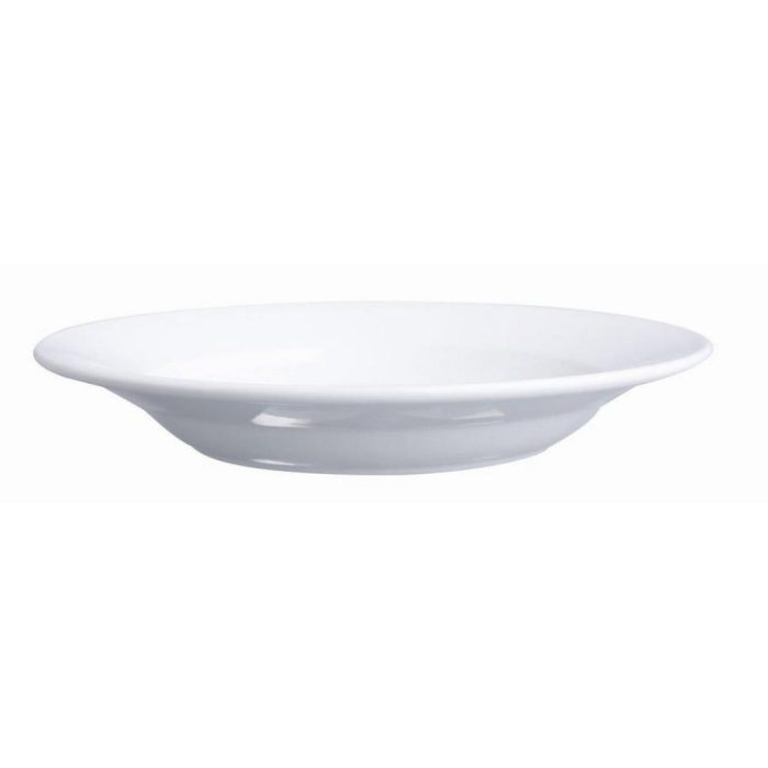 ΠΙΑΤΟ ΒΑΘΥ Φ23cm ΛΕΥΚΟ PROMO WIDE RIM - ORIANA FERELLI®