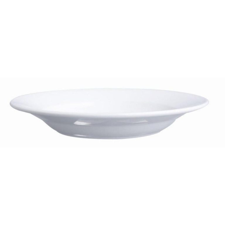 ΠΙΑΤΟ ΒΑΘΥ Φ23cm ΛΕΥΚΟ PROMO WIDE RIM - ORIANA FERELLI®