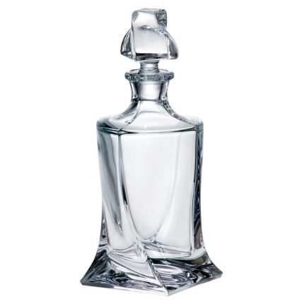 ΦΙΑΛΗ ΟΥΙΣΚΥ 85cl QUADRO - CRYSTAL BOHEMIA