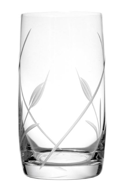 ΠΟΤΗΡΙ ΣΩΛΗΝΑ 380ml ΣΚΑΛΙΣΜΑ CALLA - CRYSTALEX