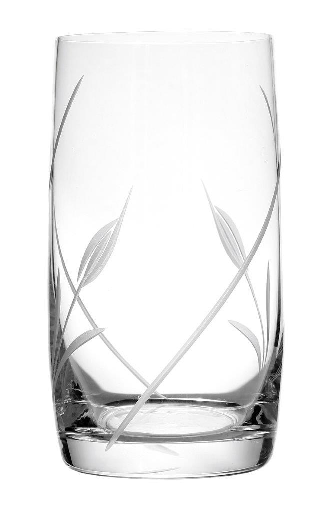 ΠΟΤΗΡΙ ΣΩΛΗΝΑ 380ml ΣΚΑΛΙΣΜΑ CALLA - CRYSTALEX