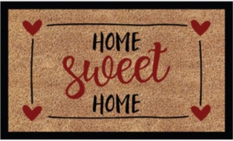 ΠΟΔΟΜΑΚΤΡΟ ΕΞΩΠΟΡΤΑΣ ΚΟΚΟΦΟΙΝΙΚΑ 70x40cm "SWEETHOME" 48655 - DIMO
