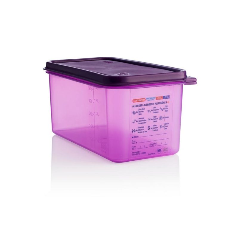 ΑΕΡΟΣΤΕΓΕΣ ΔΟΧΕΙΟ ΤΡΟΦΙΜΩΝ GN 1/3 6lt 325x176x150mm ANTIALEGRENOS 61393 - ARAVEN