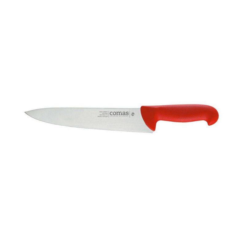 ΜΑΧΑΙΡΙ ΚΡΕΟΠΩΛΕΙΟΥ CARBON PROF.10111-20cm/RED - COMAS