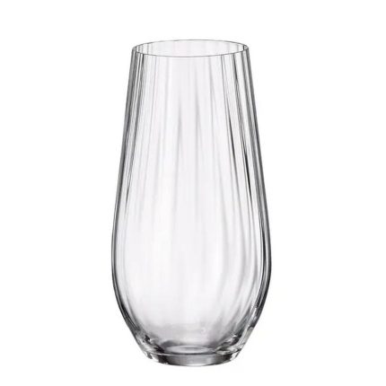 ΠΟΤΗΡΙ ΣΩΛΗΝΑ 580ml COLUMBA OPTIC - CRYSTAL BOHEMIA