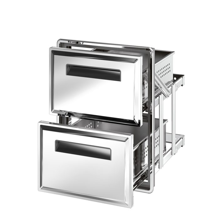 Συρταριέρα compact με 2 όμοια συρτάρια σειρά Α1 469x629mm - Image 2