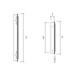 Μονή Πόρτα Ψυγείου σειρά Α1 629x469 (Left) - Image 2