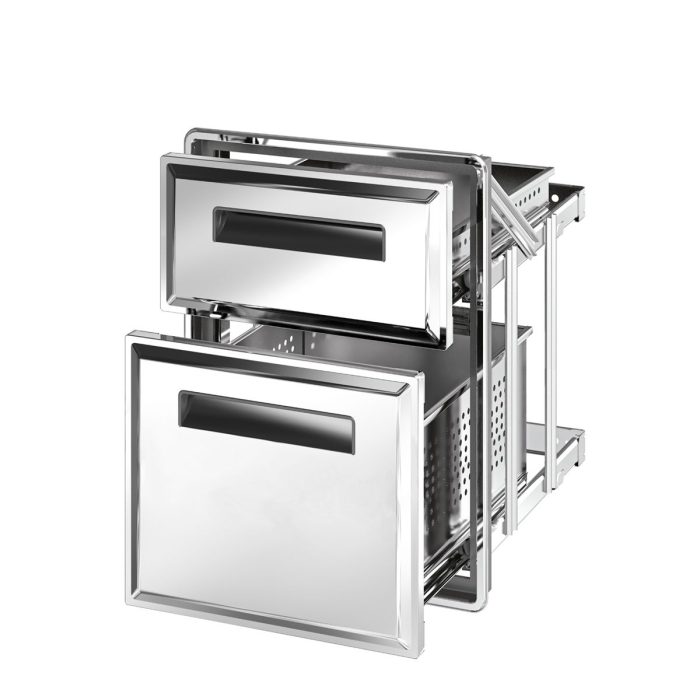 Συρταριέρα Compact με 2 Ανόμοια Συρτάρια σειρά Α1 469x629