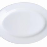 ΡΑΒΙΕΡΑ ΟΒΑΛ 24.5x17.5cm ΛΕΥΚΗ HORECA/ACCES. - ORIANA FERELLI®