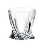 ΠΟΤΗΡΙ ΟΥΙΣΚΥ 340ml QUADRO - CRYSTAL BOHEMIA