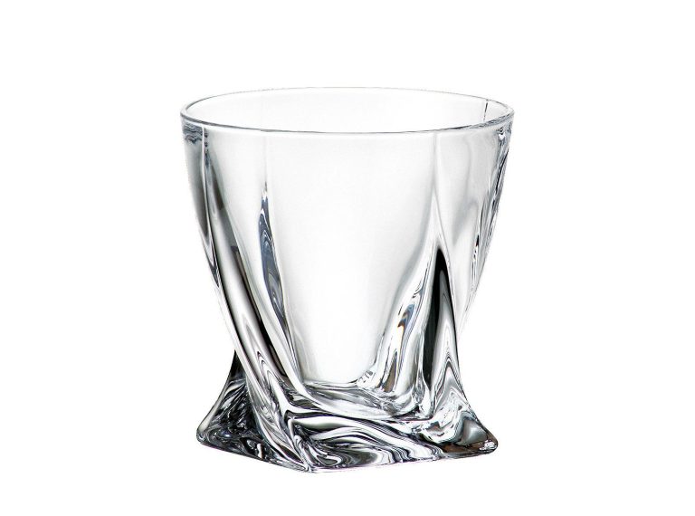 ΠΟΤΗΡΙ ΟΥΙΣΚΥ 340ml QUADRO - CRYSTAL BOHEMIA
