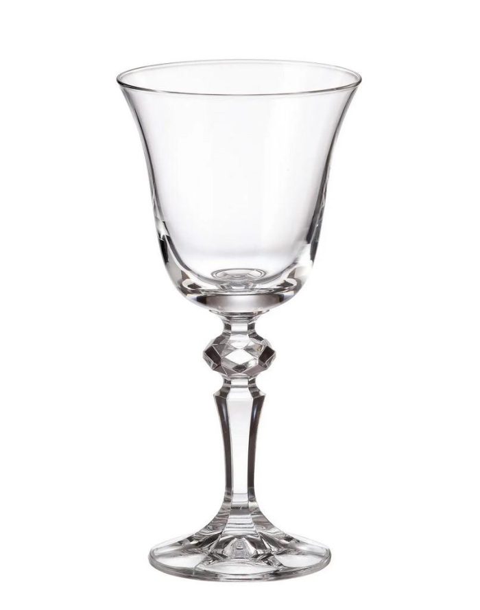 ΠΟΤΗΡΙ ΚΟΛΟΝΑΤΟ ΛΕΥΚΟΥ ΚΡΑΣΙΟΥ 170ml FALCO - CRYSTAL BOHEMIA
