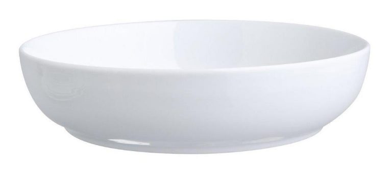 ΜΠΟΛΙΕΡΑ ΒΑΘΥΑ Φ22x5.4cm ΛΕΥΚΗ COUPE - ORIANA FERELLI®