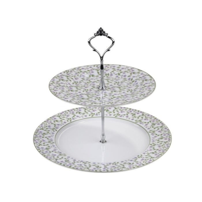 ΔΙΟΡΟΦΗ ΕΤΑΖΙΕΡΑ (27cm & 20cm) FLORAL 23245 - ORIANA FERELLI®