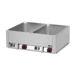 Bain Marie διπλό για GN 1/1 με βρυσάκια απορροής - Image 2