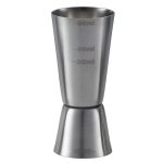 ΔΙΠΛΗ ΜΕΖΟΥΡΑ ΠΟΤΩΝ 25x50ml ΑΝΟΞΕΙΔΩΤΗ 509135 - Max.Home®