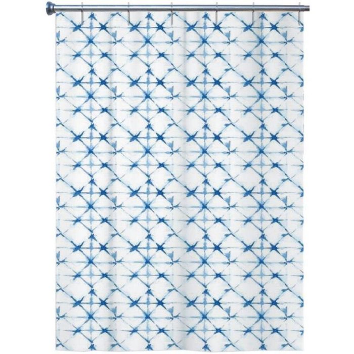 ΚΟΥΡΤΙΝΑ ΜΠΑΝΙΟΥ 180x200cm POLYESTER TIE AND DIE 35479 - ARVIX