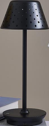 ΛΑΜΠΑΤΕΡ ΕΠΑΝΑΦΟΡΤΙΖΟΜΕΝΟ 33cm CIEL ETOILE WL422-1/BLACK - Oriana Ferelli®