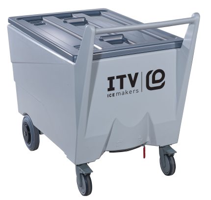 Καρότσι-Αποθήκη για παγομηχανές