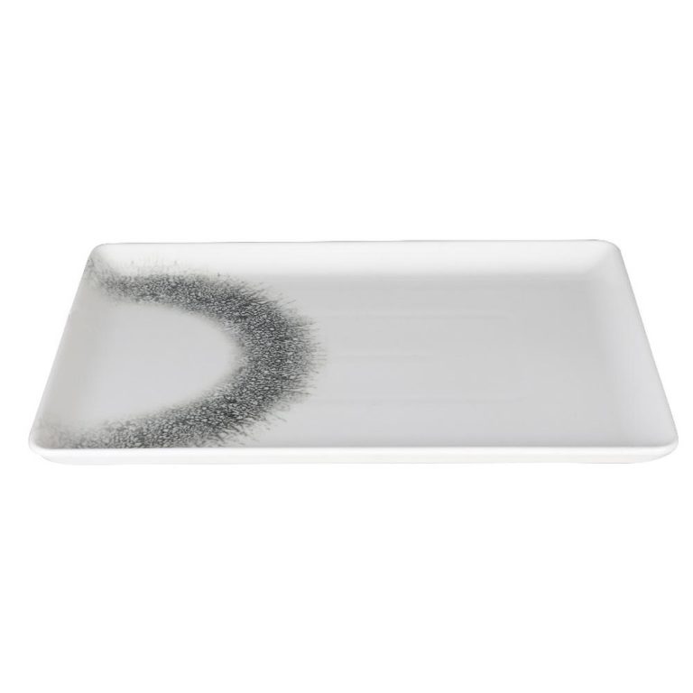 ΠΙΑΤΕΛΑ ΟΡΘΟΓΩΝΙΑ 30x22cm BLACK ICE 89A724 - KUTAHYA PORSELEN