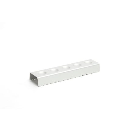 ΒΑΣΗ ΤΡΟΦΙΜΩΝ ΑΣΗΜΙ 6x24x3cm ΑΛΟΥΜΙΝΙΟ LES ESSENCES 7584 - COMAS