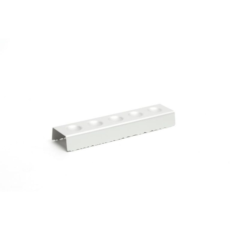 ΒΑΣΗ ΤΡΟΦΙΜΩΝ ΑΣΗΜΙ 6x24x3cm ΑΛΟΥΜΙΝΙΟ LES ESSENCES 7584 - COMAS
