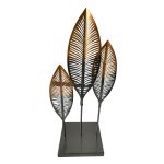 ΔΙΑΚΟΣΜΗΤΙΚΟ ΔΑΠΕΔΟΥ ΜΕΤΑΛ  Υ.70cm 222/BS012-S - ORIANA FERELLI