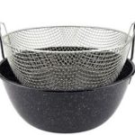 ΦΡΙΤΕΖΑ ΜΕ ΚΑΛΑΘΙ ΕΠΑΓΩΓΙΚΗ ΜΑΥΡΗ ΙΝΟΧ ΕΜΑΓΙΕ Ø32x5