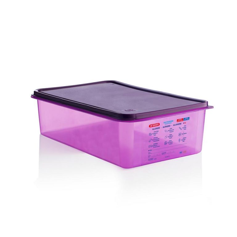ΑΕΡΟΣΤΕΓΕΣ ΔΟΧΕΙΟ ΤΡΟΦΙΜΩΝ GN 1/1 20.5lt 530x325x150mm ANTIALEGRENOS 61397 - ARAVEN