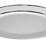 ΠΙΑΤΕΛΑ ΟΒΑΛ ΑΝΟΞΕΙΔΩΤΗ 4065-25cm - Max.Home®