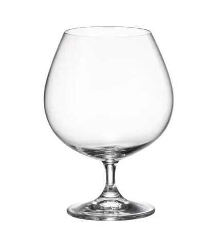 ΠΟΤΗΡΙ ΚΟΛΟΝΑΤΟ BRANDY 400ml COLIBRI - CRYSTAL BOHEMIA