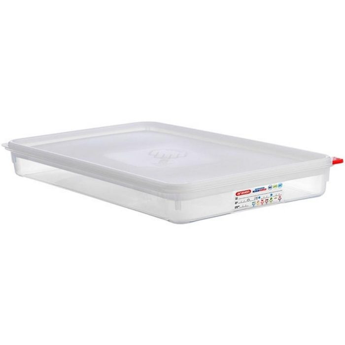 ΑΕΡΟΣΤΕΓΕΣ ΔΟΧΕΙΟ ΤΡΟΦΙΜΩΝ GN 1/1 8.3lt 530x325x65mm HERMETICOS 03044 - ARAVEN