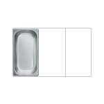 Σκεύος GN (Gastronom) inox 1/3 325x176x100mm - Image 2