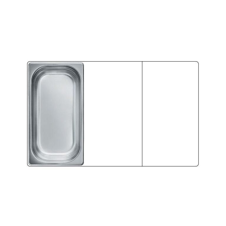 Σκεύος GN (Gastronom) inox 1/3 325x176x100mm