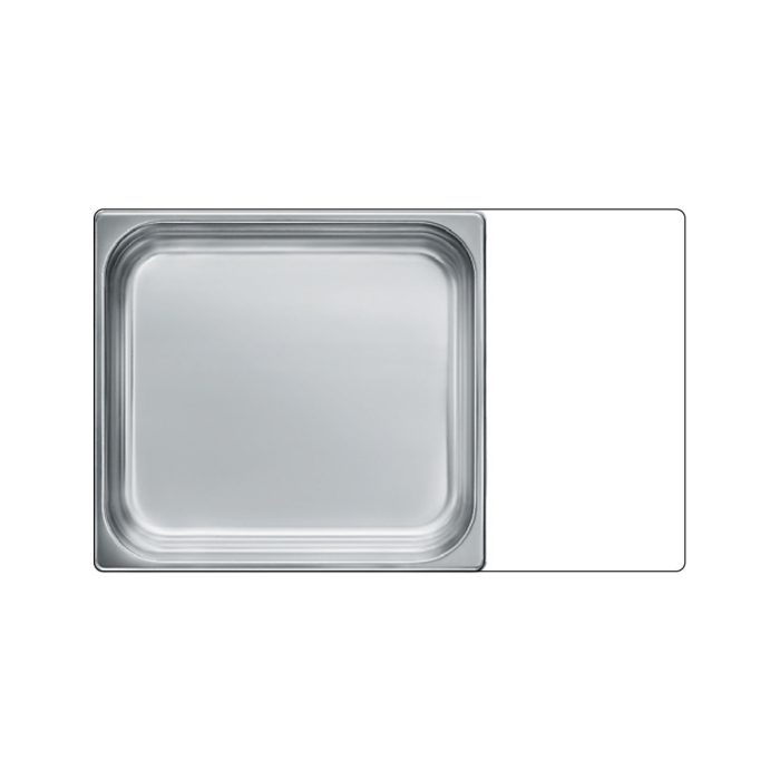 Σκεύος GN (Gastronom) inox 2/3 354x325x65mm - Image 2