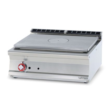 Κουζίνα αερίου με ενιαία πλάκα hot top